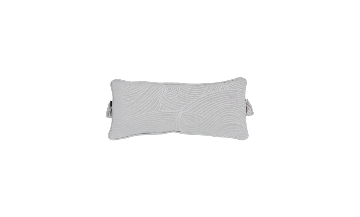 Ledge Lounger Signature Chaise Headrest Pillow — Premium Stock-SSL Seacrest Silver Lining