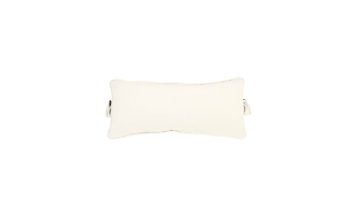 Ledge Lounger Signature Chaise Headrest Pillow — Stock-4634 White