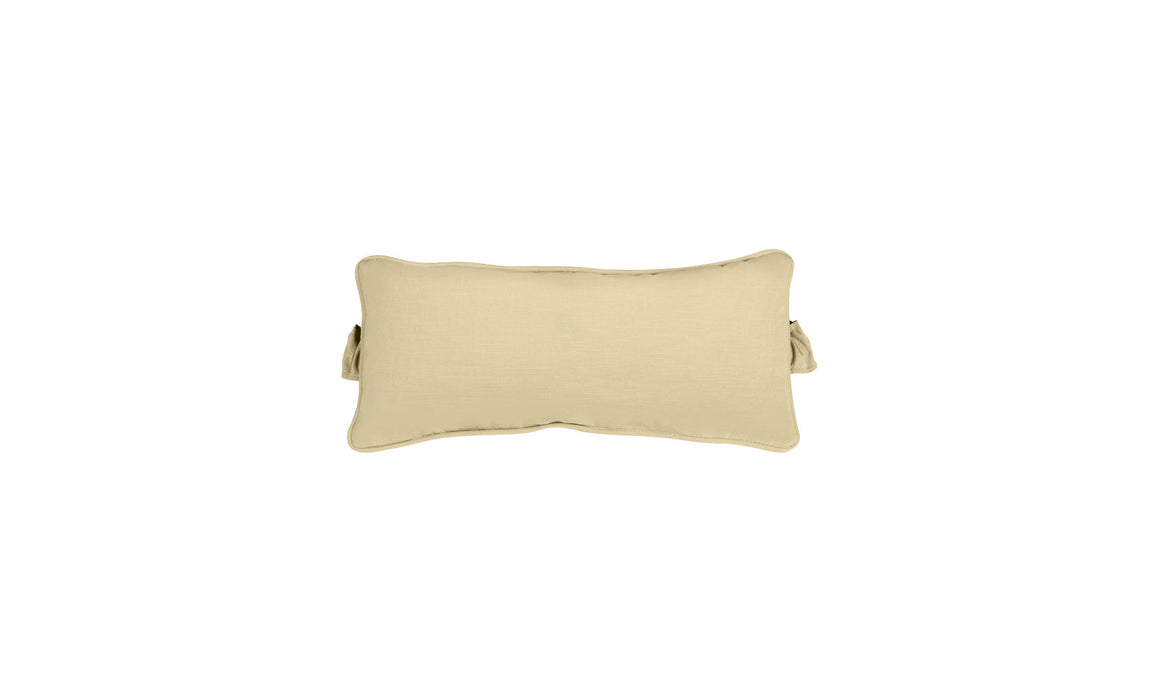 Ledge Lounger Signature Chaise Headrest Pillow — Stock-4633 Linen
