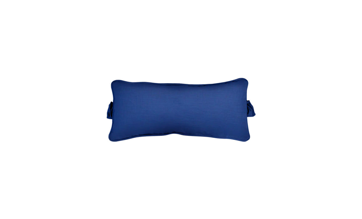 Ledge Lounger Signature Chaise Headrest Pillow — STD-4652 Mediterranean Blue