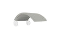 Ledge Lounger Signature Chair Shade — White Frame-SCS Sailcloth Seagull Fabric