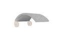 Ledge Lounger Signature Chair Shade — Cloud Frame-SSL Seacrest Silver Lining Fabric