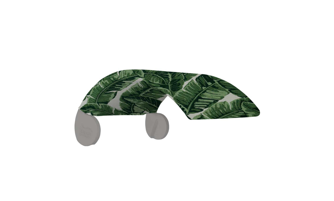Ledge Lounger Signature Chair Shade — Gray Frame-TPJ Tropics Jungle Fabric