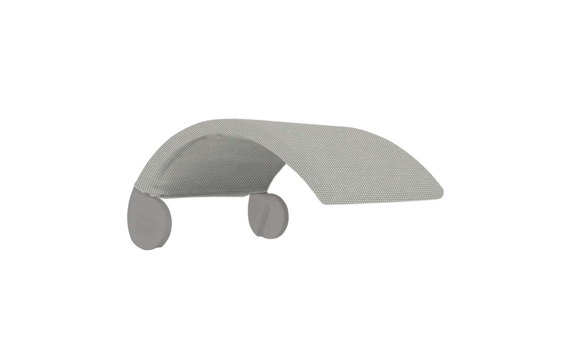 Ledge Lounger Signature Chair Shade — Gray Frame-SCS Sailcloth Seagull Fabric
