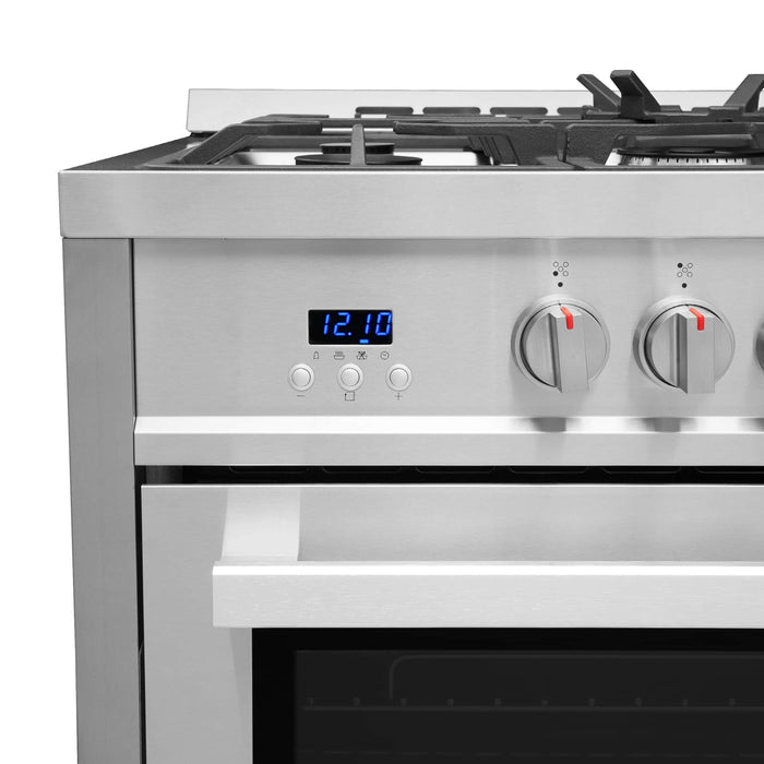 Cosmo 36-Inch 3.8 Cu. Ft. Single Oven Gas Range with 5 Burner Cooktop in Stainless Steel (COS-965AGC) Cosmo
