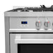 Cosmo 36-Inch 3.8 Cu. Ft. Single Oven Gas Range with 5 Burner Cooktop in Stainless Steel (COS-965AGC) Cosmo