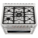 Cosmo 36-Inch 3.8 Cu. Ft. Single Oven Gas Range with 5 Burner Cooktop in Stainless Steel (COS-965AGFC) Cosmo