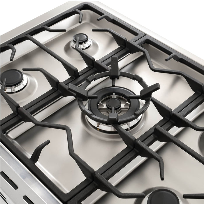 Cosmo 36-Inch 3.8 Cu. Ft. Single Oven Gas Range with 5 Burner Cooktop in Stainless Steel (COS-965AGFC) Cosmo