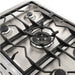 Cosmo 36-Inch 3.8 Cu. Ft. Single Oven Gas Range with 5 Burner Cooktop in Stainless Steel (COS-965AGFC) Cosmo