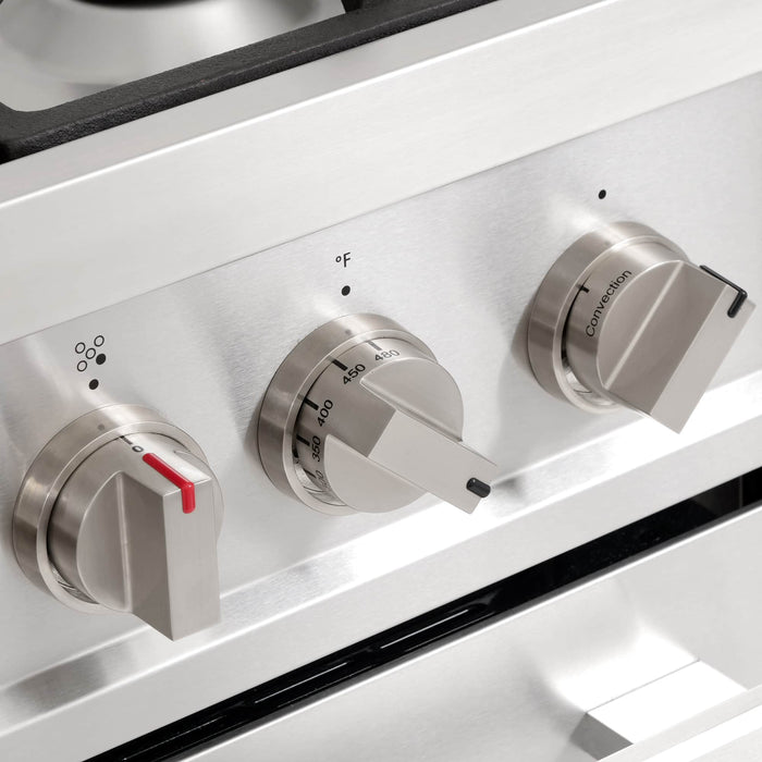 Cosmo 36-Inch 3.8 Cu. Ft. Single Oven Gas Range with 5 Burner Cooktop in Stainless Steel (COS-965AGFC) Cosmo