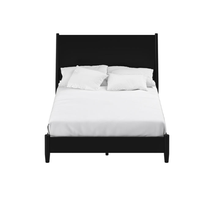 Alpine Furniture Flynn Platform Bed, Black