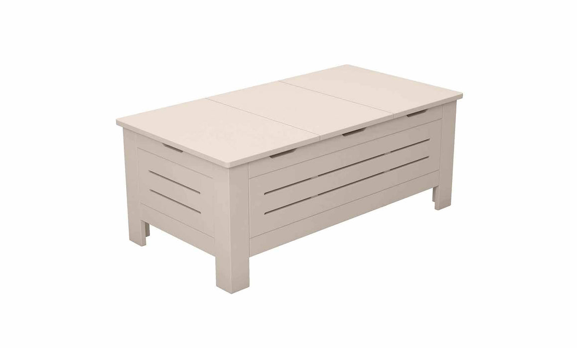 Ledge Lounger Mainstay Storage Coffee Table — Cloud