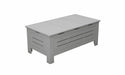 Ledge Lounger Mainstay Storage Coffee Table — Gray
