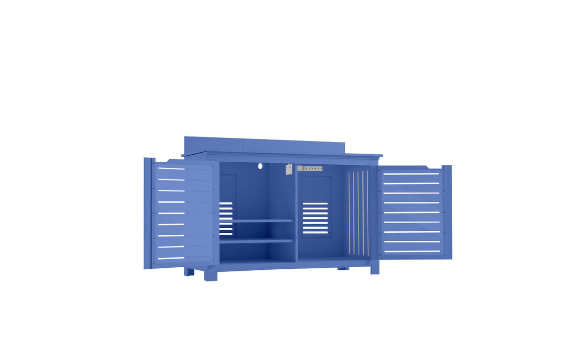 Ledge Lounger Mainstay Bar Credenza No Mount — Sky Blue
