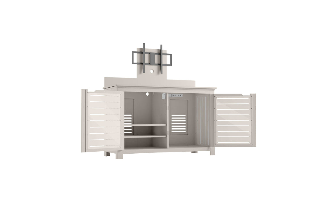 Ledge Lounger Mainstay Bar Credenza — Cloud