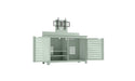 Ledge Lounger Mainstay Bar Credenza — Sage Green