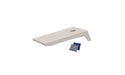 Ledge Lounger Cornhole — e-Cloud Board-White Bag Set 1-White Bag Set 2