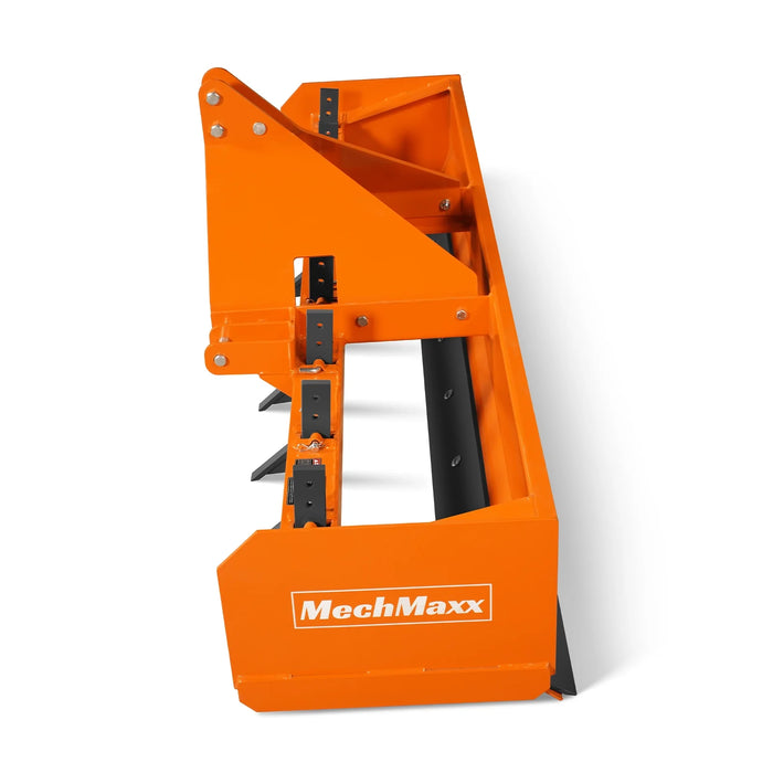 96" Box Blade Scraper with 8 Shanks 3 Point Hitch Tractor Attachment, — view 8