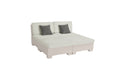 Ledge Lounger SG 4 Piece Sunchair — Cloud Base-4651 Silver Fabric
