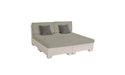Ledge Lounger SG 4 Piece Sunchair — Cloud Base-4630 Cadet Grey Fabric