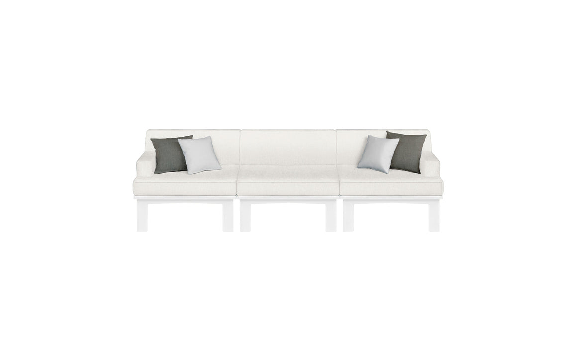 Ledge Lounger Mainstay Sectional Arrangement 3 Piece Sofa — Mainstay Sectional Arrangement 3 Piece Sofa