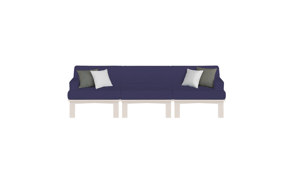 Ledge Lounger Mainstay Sectional Arrangement 3 Piece Sofa — Mainstay Sectional Arrangement 3 Piece Sofa