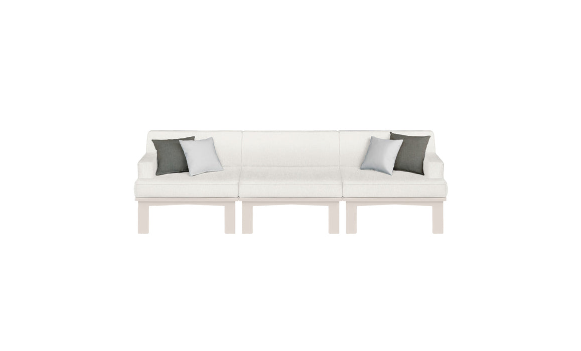 Ledge Lounger Mainstay Sectional Arrangement 3 Piece Sofa — Mainstay Sectional Arrangement 3 Piece Sofa