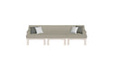 Ledge Lounger Mainstay Sectional Arrangement 3 Piece Sofa — Mainstay Sectional Arrangement 3 Piece Sofa