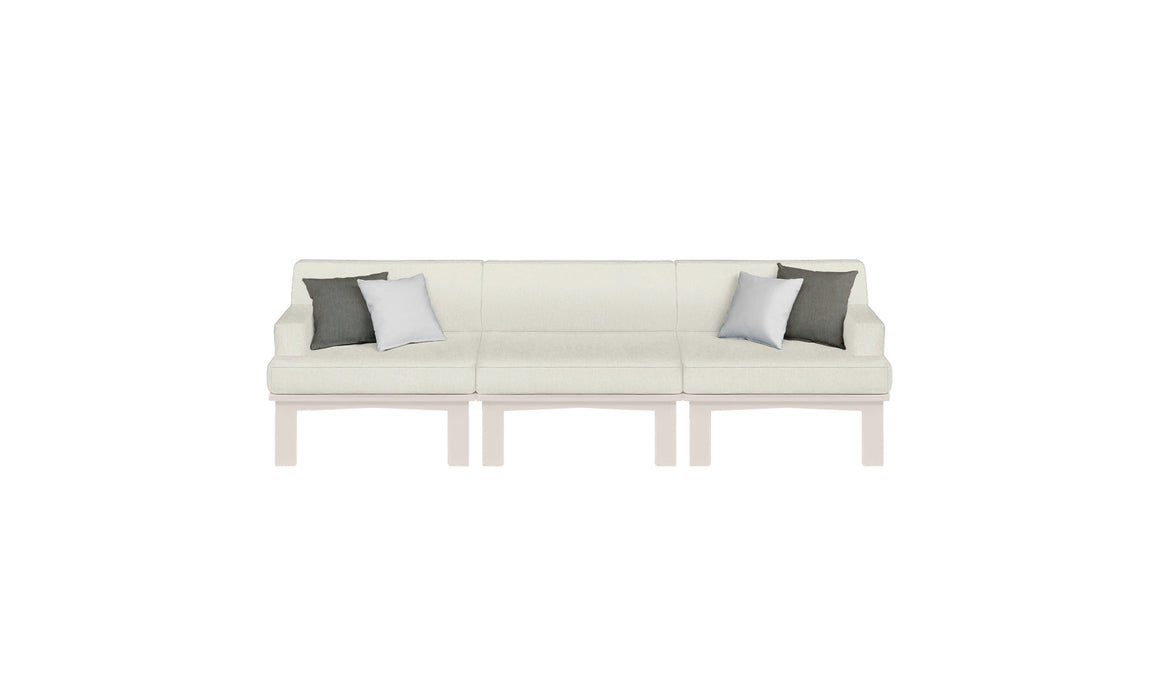 Ledge Lounger Mainstay Sectional Arrangement 3 Piece Sofa — Mainstay Sectional Arrangement 3 Piece Sofa