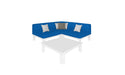 Ledge Lounger Mainstay Sectional Arrangement 4 Piece Diamond — Mainstay Sectional Arrangement 4 Piece Diamond