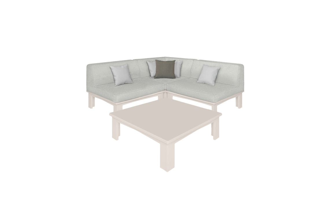 Ledge Lounger Mainstay Sectional Arrangement 4 Piece Diamond — Mainstay Sectional Arrangement 4 Piece Diamond