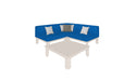 Ledge Lounger Mainstay Sectional Arrangement 4 Piece Diamond — Mainstay Sectional Arrangement 4 Piece Diamond