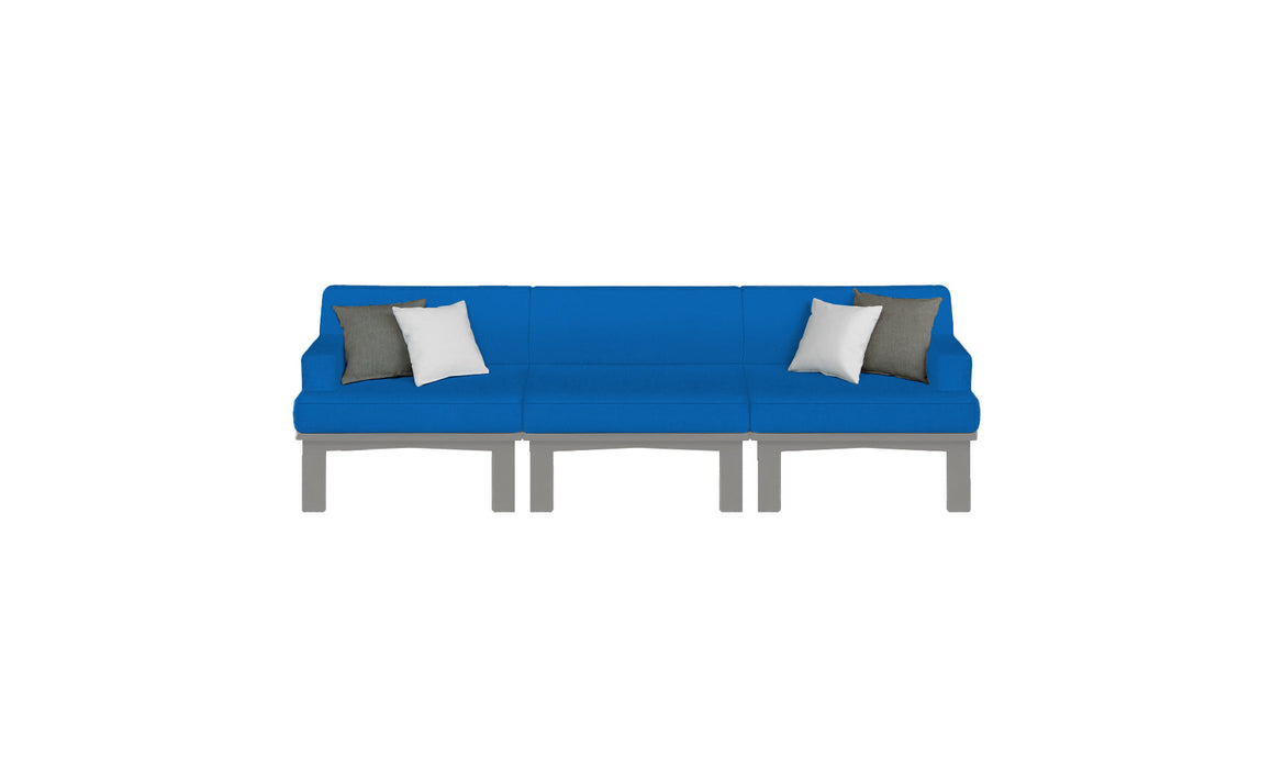Ledge Lounger Mainstay Sectional Arrangement 3 Piece Sofa — Mainstay Sectional Arrangement 3 Piece Sofa