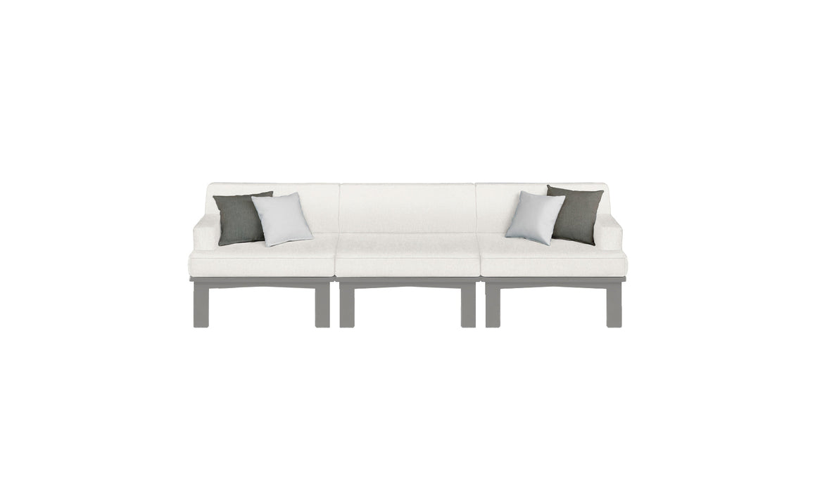 Ledge Lounger Mainstay Sectional Arrangement 3 Piece Sofa — Mainstay Sectional Arrangement 3 Piece Sofa