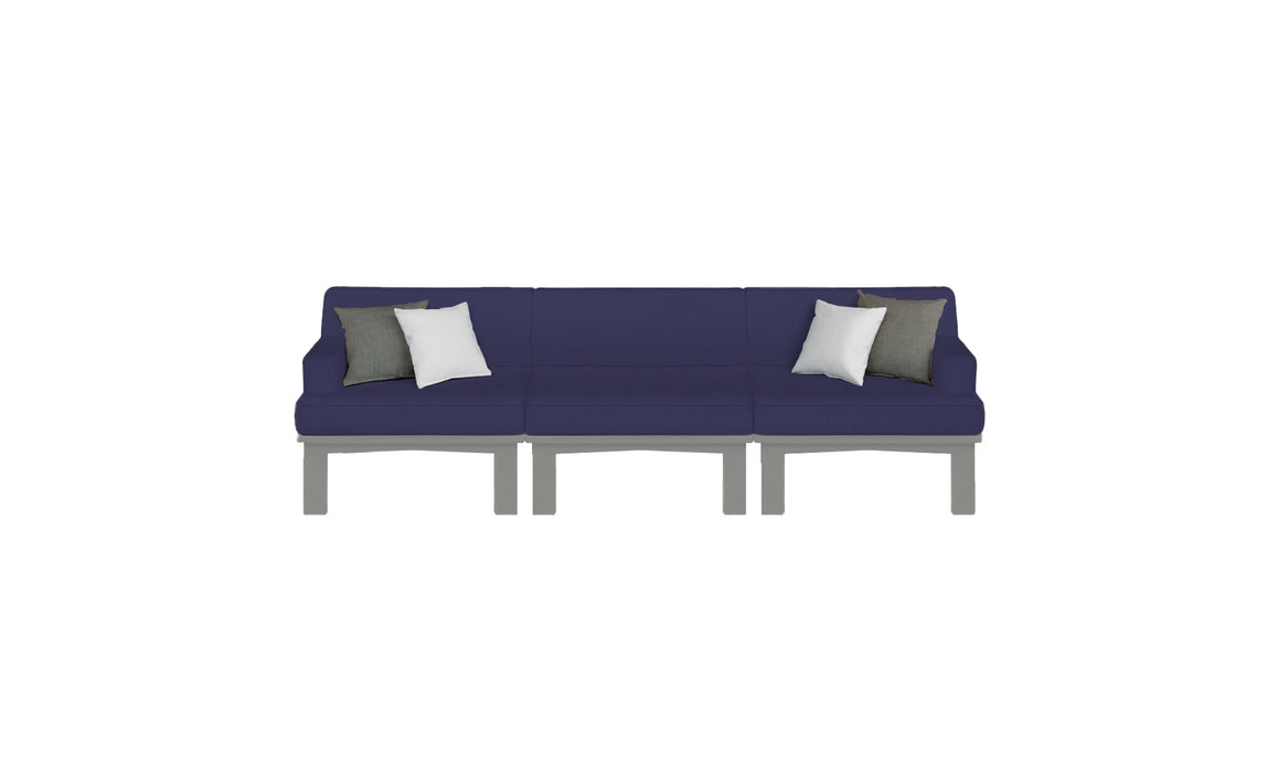 Ledge Lounger Mainstay Sectional Arrangement 3 Piece Sofa — Mainstay Sectional Arrangement 3 Piece Sofa