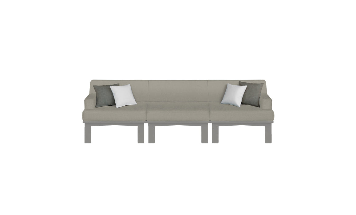 Ledge Lounger Mainstay Sectional Arrangement 3 Piece Sofa — Mainstay Sectional Arrangement 3 Piece Sofa