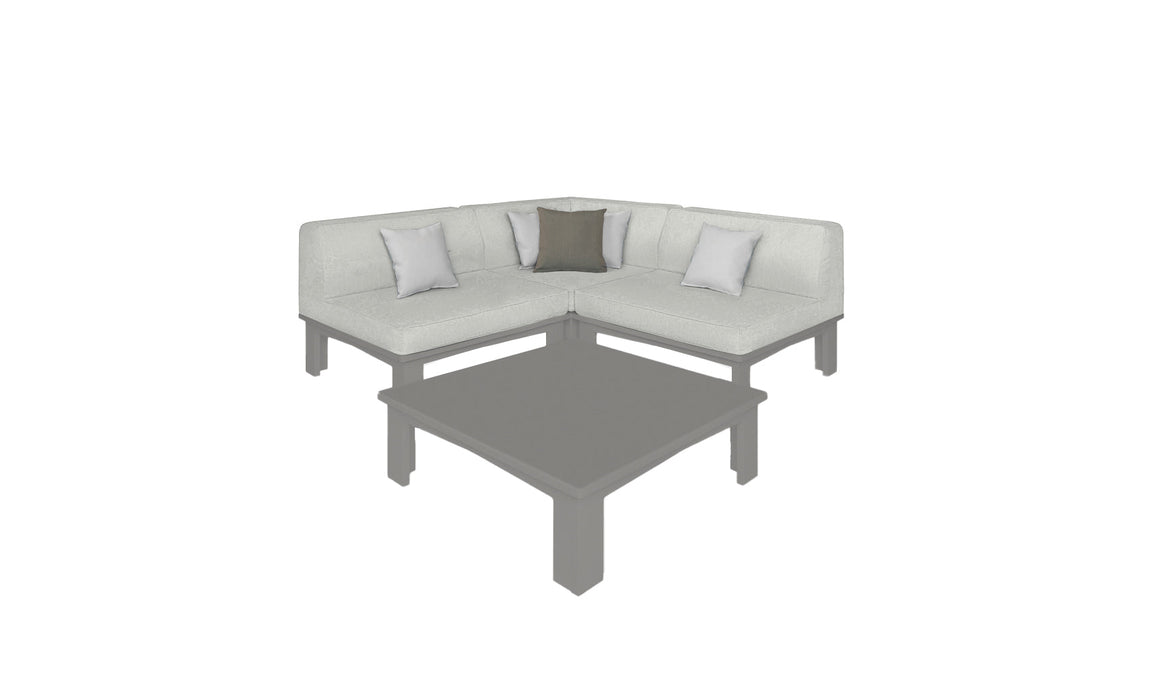 Ledge Lounger Mainstay Sectional Arrangement 4 Piece Diamond — Mainstay Sectional Arrangement 4 Piece Diamond