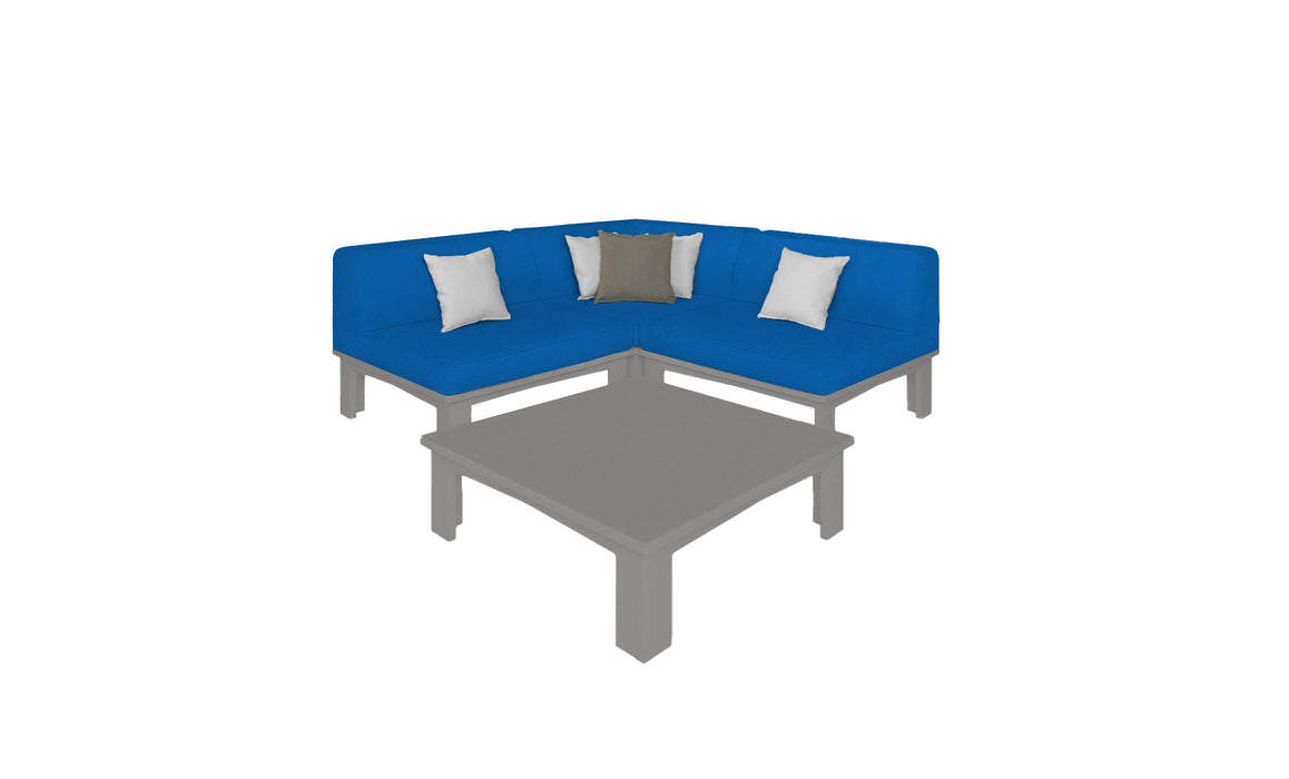 Ledge Lounger Mainstay Sectional Arrangement 4 Piece Diamond — Mainstay Sectional Arrangement 4 Piece Diamond