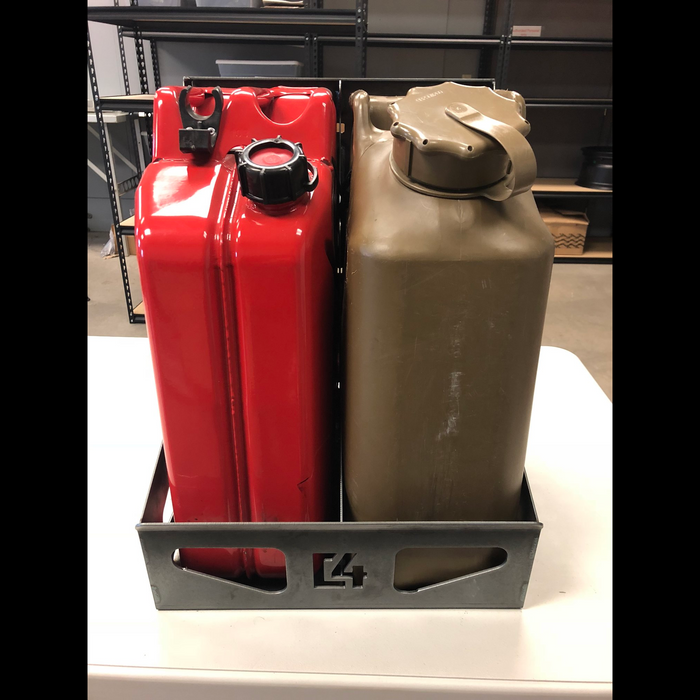 C4 Fabrication Dual Jerry Can Carrier Overland Ready Gear – image 12 of 13