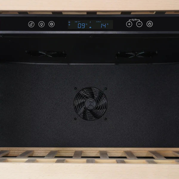 Forno Celano 30-Inch 21.3 Cu.ft Dual Zone Wine Cellar & Beverage Cooler (FWCDR6697-30S) FORNO