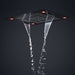 Cascada Showers 23”x31” Recessed Music Waterfall Rain LED Shower Head with Built-in Bluetooth Speaker - Product Image 9