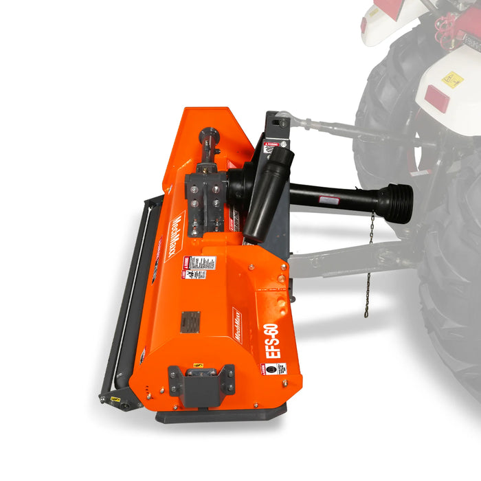 3-Point PTO Stump Grinder & 60'' PTO Flail Mower Combo, SG24&EFS60