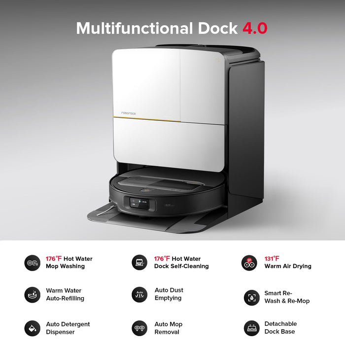 Roborock Saros Z70 Robot Vacuum with OmniGrip™ Mechanical Arm