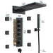 9"x22" Bologna LED Music Shower System By Cascada Showers - Product Image 7