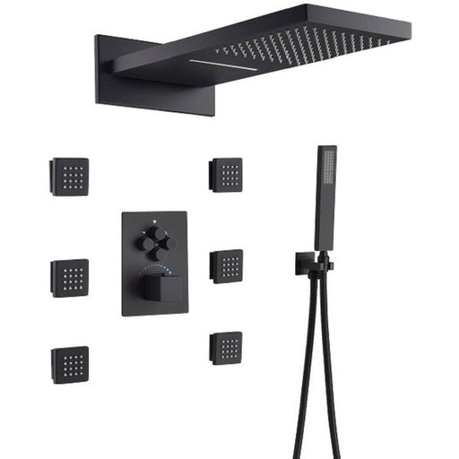 Cascada Showers 9"x22" Cascada Annecy Shower System - Main Product Image