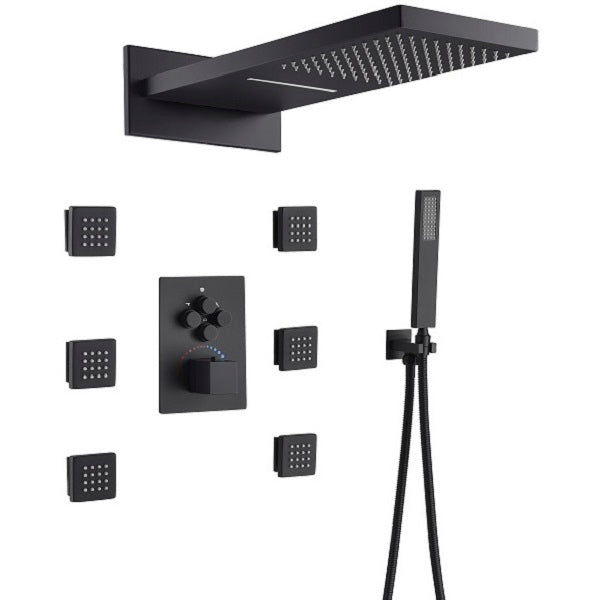 Cascada Showers 9"x22" Cascada Annecy Shower System - Main Product Image