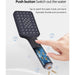 Cascada Showers 9"x22" Matt Black Wall Mounted Multi Settings Shower System - Product Image 5