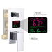 Cascada Showers 9"x22” Music LED shower set with Single Valve & LCD Display - Product Image 8