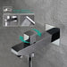 Cascada Showers 9"x22” Music LED shower set with Single Valve & LCD Display - Product Image 15