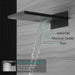 Cascada Showers Capri 9"x22” Music LED Shower System: The Ultimate Shower Experience - View 12